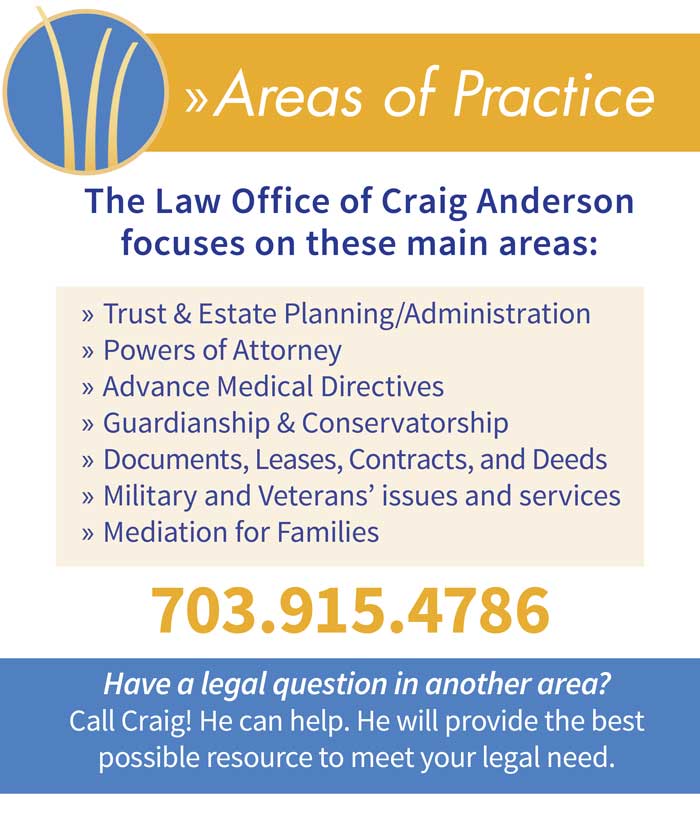 Areas of Practice – The Law Office of Craig Anderson, Esq